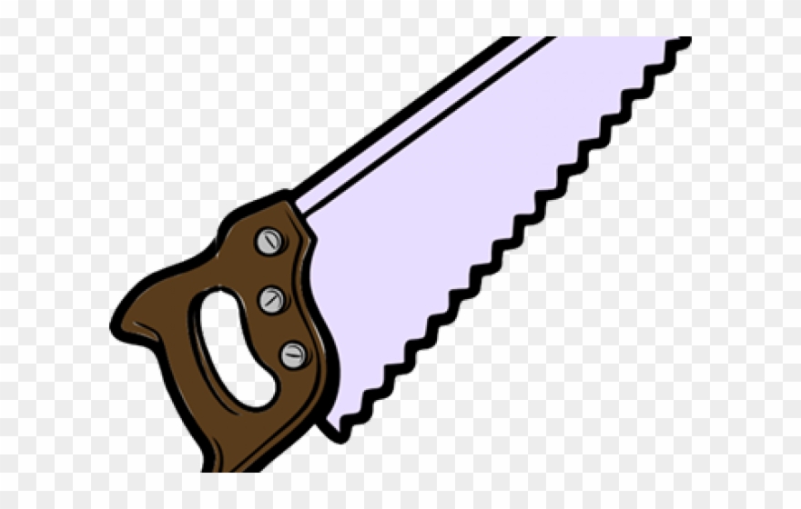 Hand Saw Clipart Transparent - Saw Clip Art - Png Download