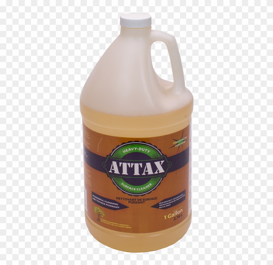 Attax® Heavy-duty Surface Cleaner 1 Gallon / - Bottle Clipart