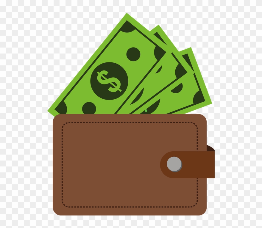Cause Events Wallet - Spending Plan Clipart