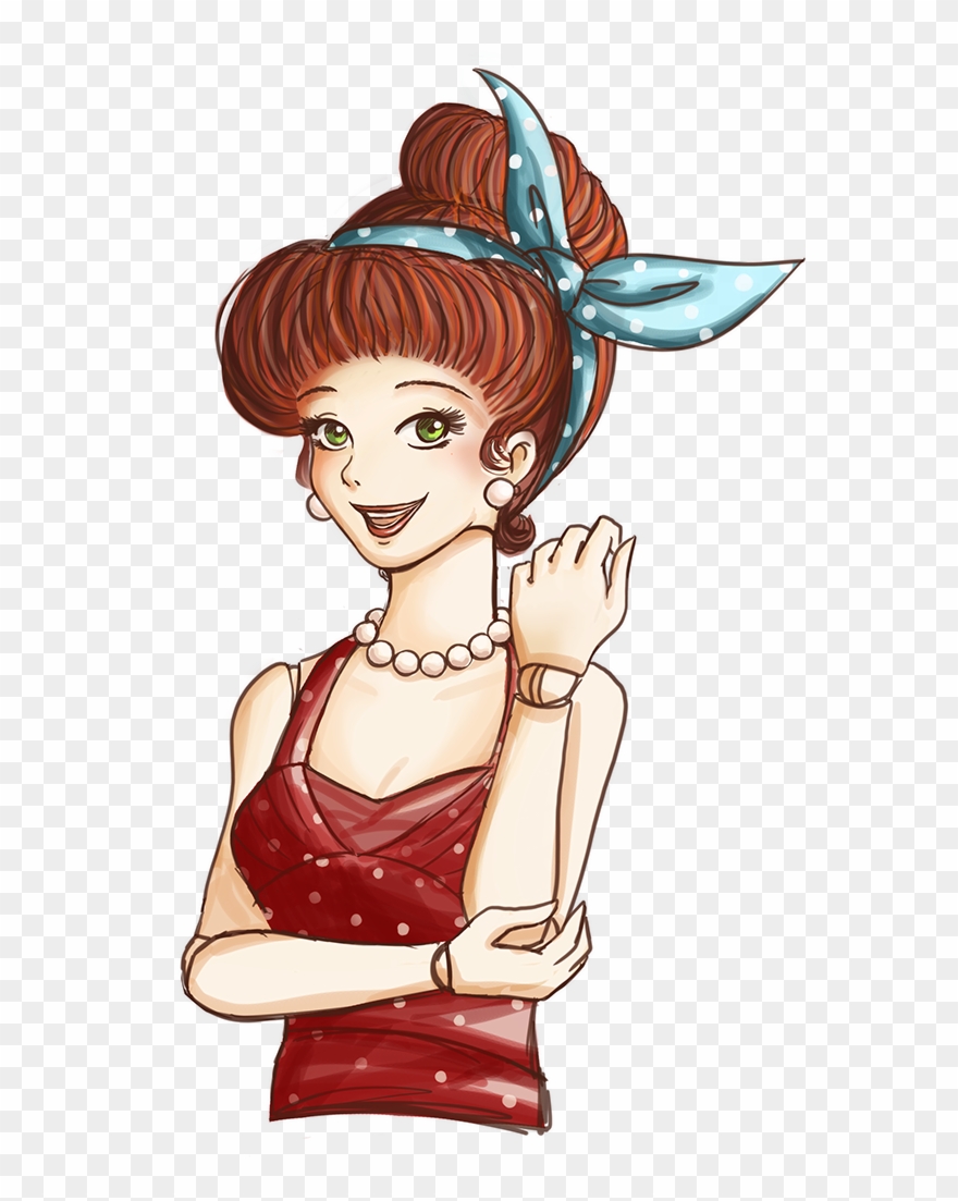 Original Character/illustration For A Doll Collector - Cartoon Clipart