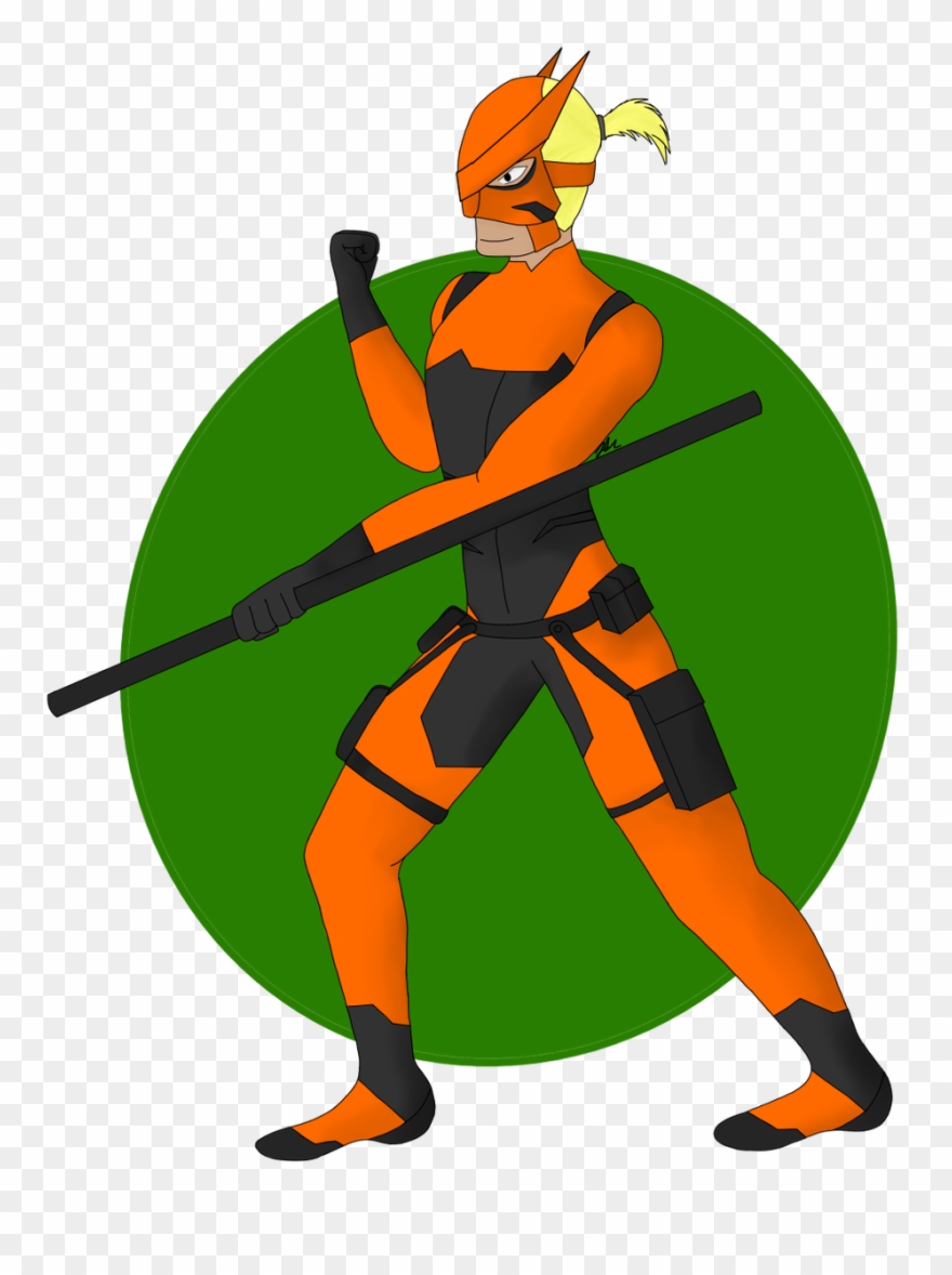 Artemis In Both Her Tigress And Artemis Costumes - Illustration Clipart