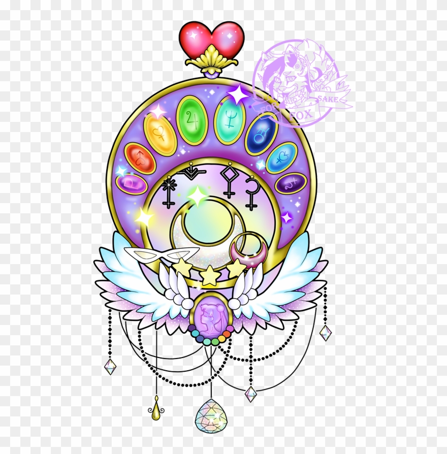 Image Result For Sailor Moon Luna And Artemis Tattoo - Sailor Moon Tattoo Png Clipart