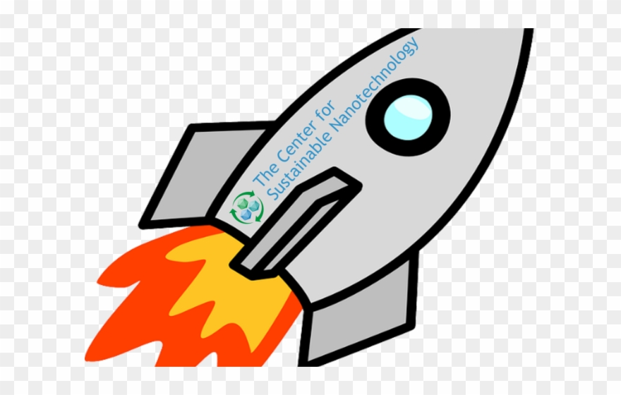 Microscope Clipart Nanotechnology - Rocket Launch Clip Art - Png Download