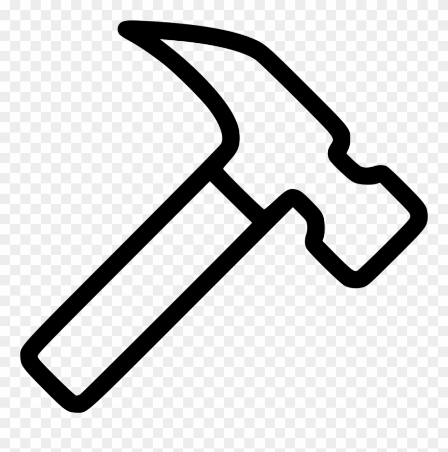 Png File Svg - Hammer Icon Png Clipart