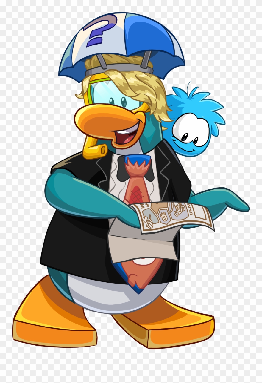 Tourdude - Tour Dude Club Penguin Clipart