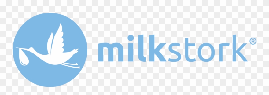 Milkstork-logo - Milk Stork Logo Clipart