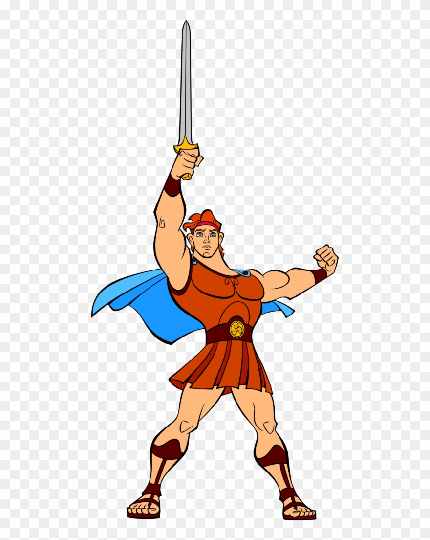Hercules Transparent Image - Hercules With Sword Disney Clipart