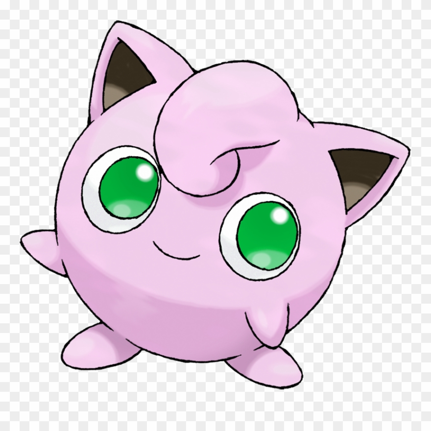 Her Name Is Moon, After The Town We'd Just Passed Through - Pokemon Jigglypuff Clipart