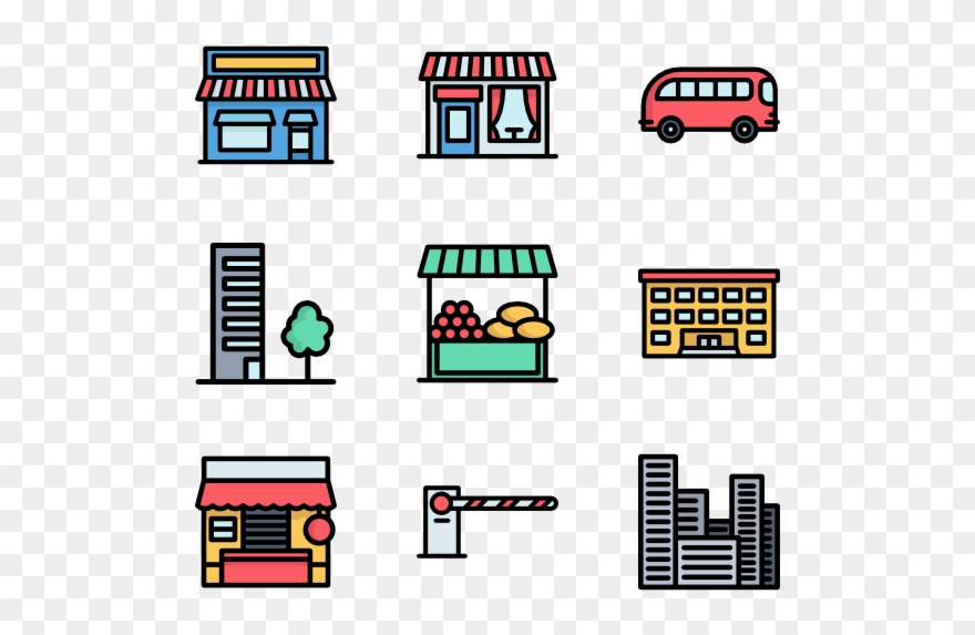 Down Town Clipart