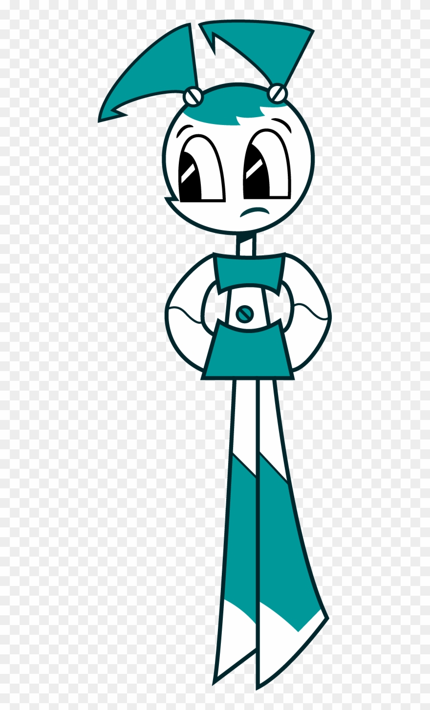 Jenny Levitating By Hanesxj9-d665vyu - Jenny Wakeman Clipart