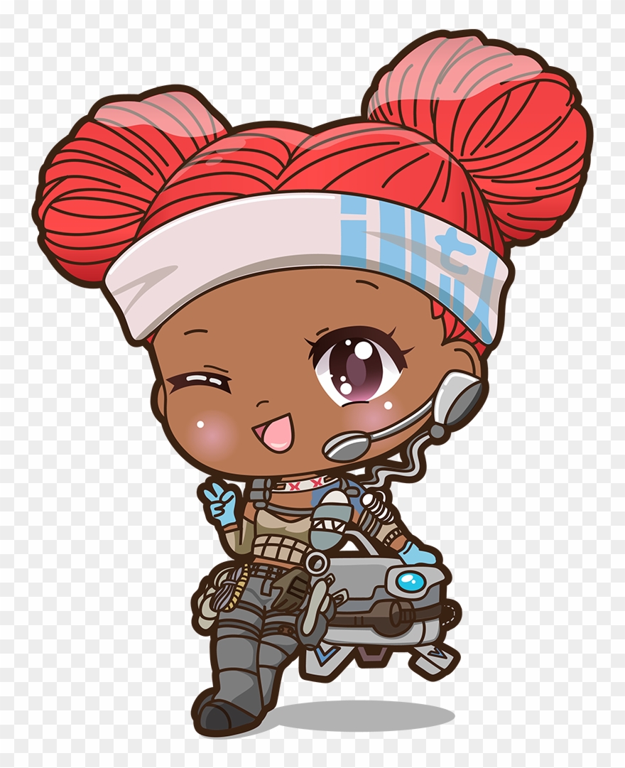 Lifeline Chibi Made For My Stream By Rpelayo - Cartoon Clipart