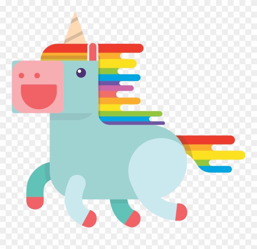 Unicorn - Cartoon Clipart