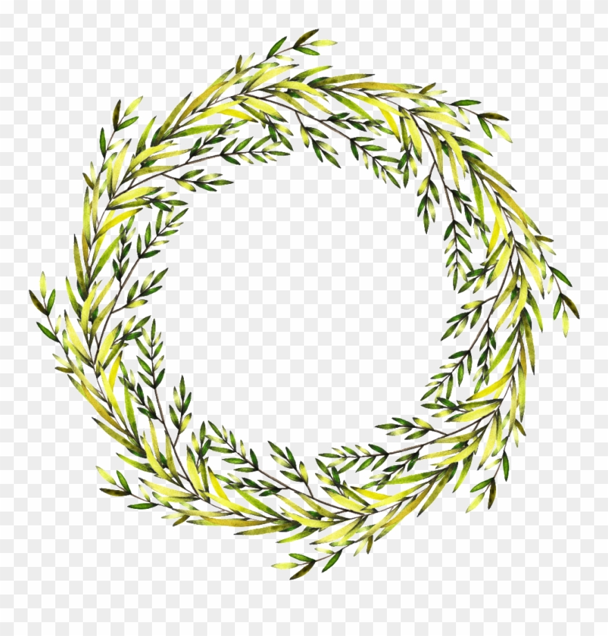 Vortex Wreath Transparent Decorative Clipart