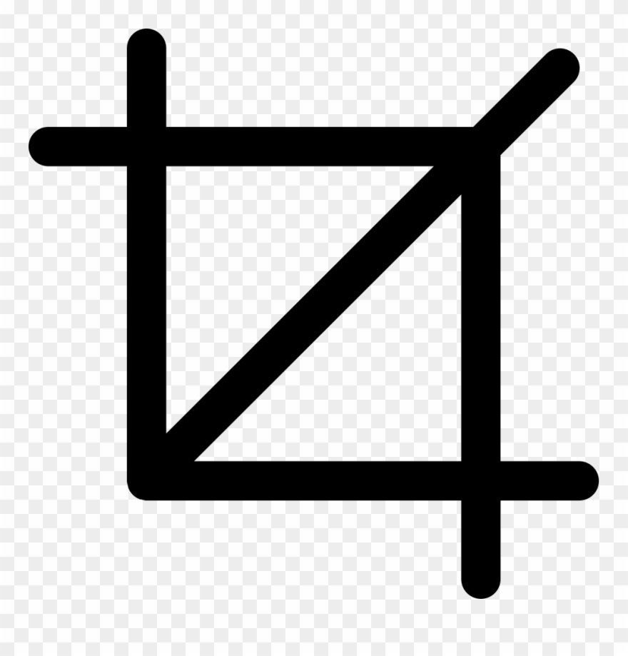 Png File Svg - Crop Icon Clipart