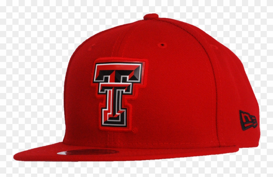 New Era Bold Bevel Twill Flatbill Cap - Texas Tech Red Raiders Clipart