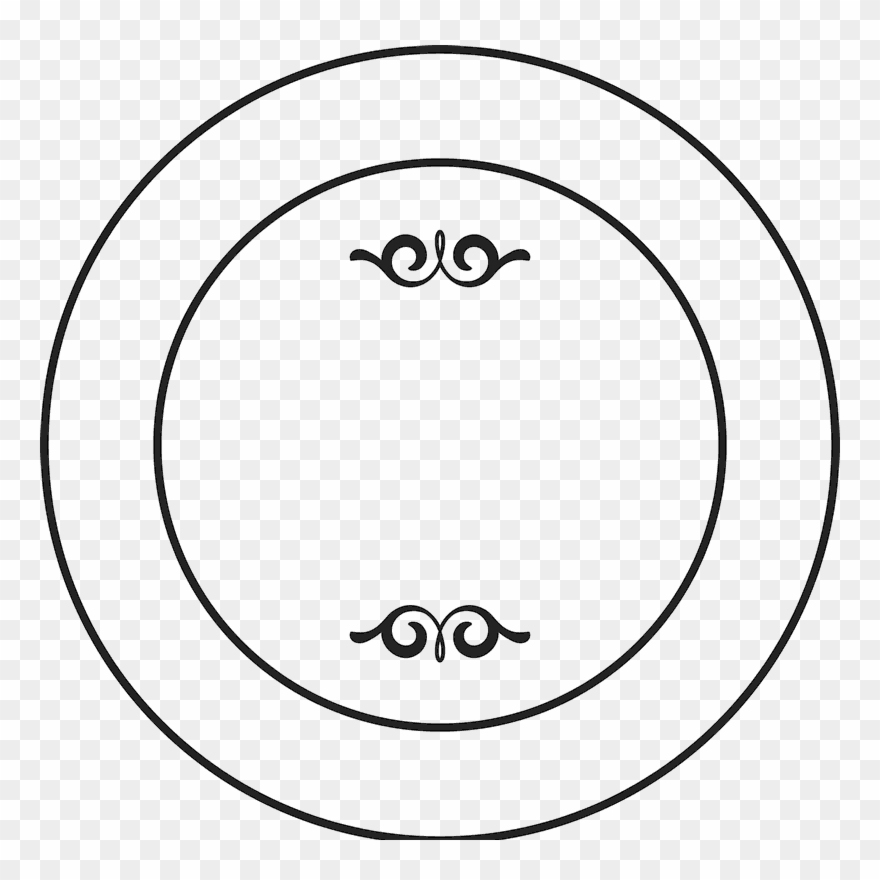 Circle Stamp Png - Suspended Coffee Logo Clipart