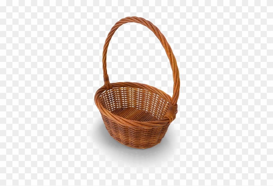 Wicker Png Photo - Storage Basket Clipart