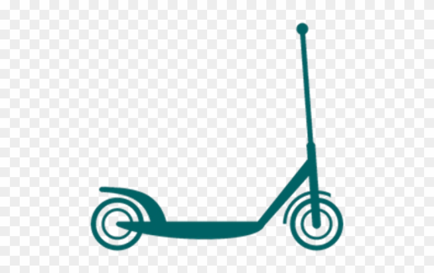 Scooter Clipart Scooter Bike - Micro Mobility - Png Download