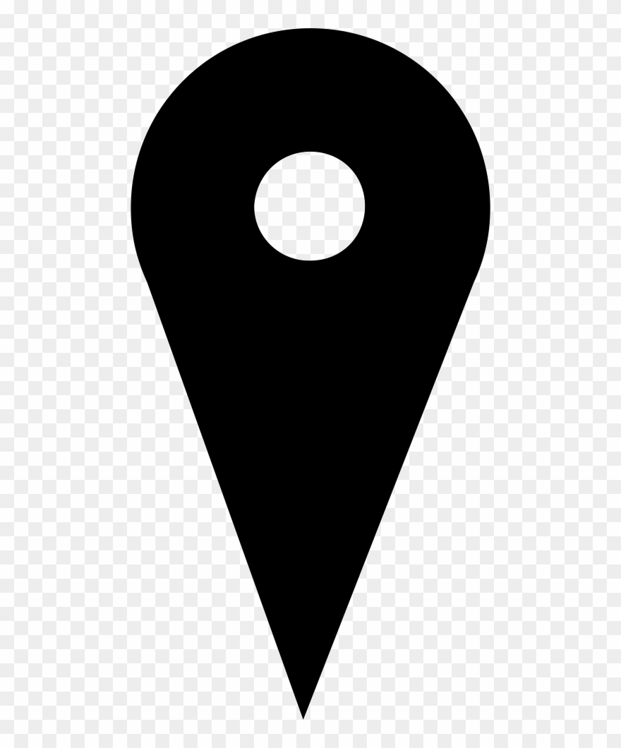 Png File Svg - Location Black And White Logo Clipart