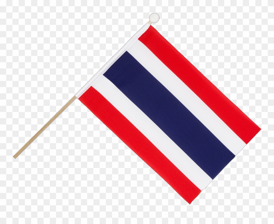 Hand Waving Flag 6x9" Clipart