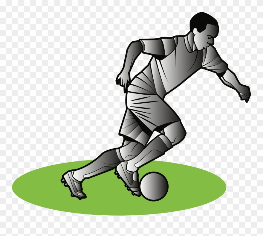 Big Image - Football Player Clipart
