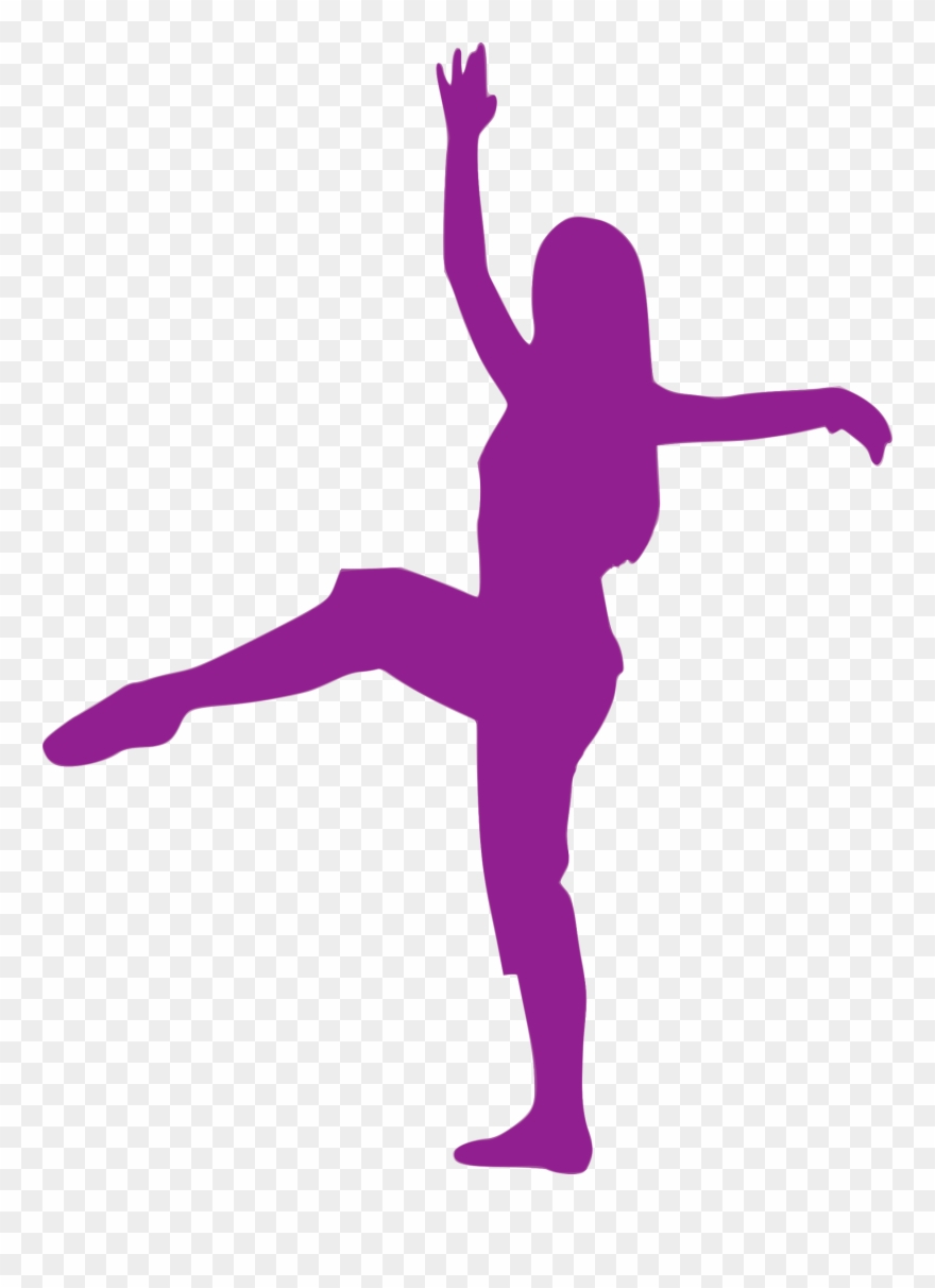 Silhouette Ballet Dancer Performing Arts Clip Art - Dancer Silhouette Color Png Transparent Png