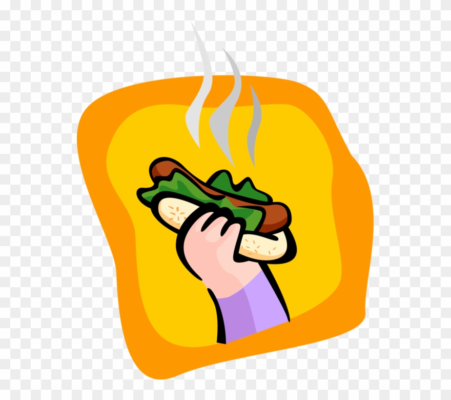 Vector Illustration Of Cooked Hot Dog Or Hotdog Frankfurter Clipart
