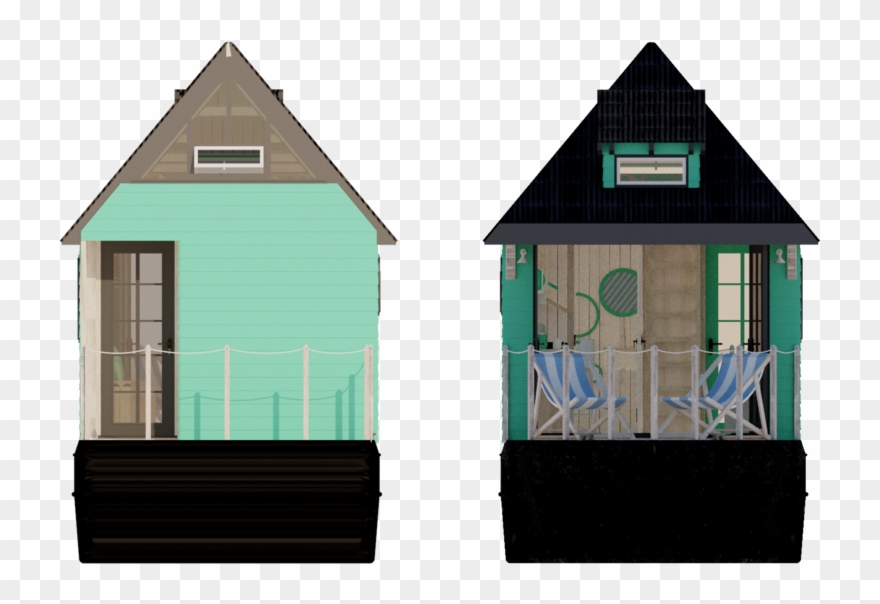 Front And Back - Shed Clipart
