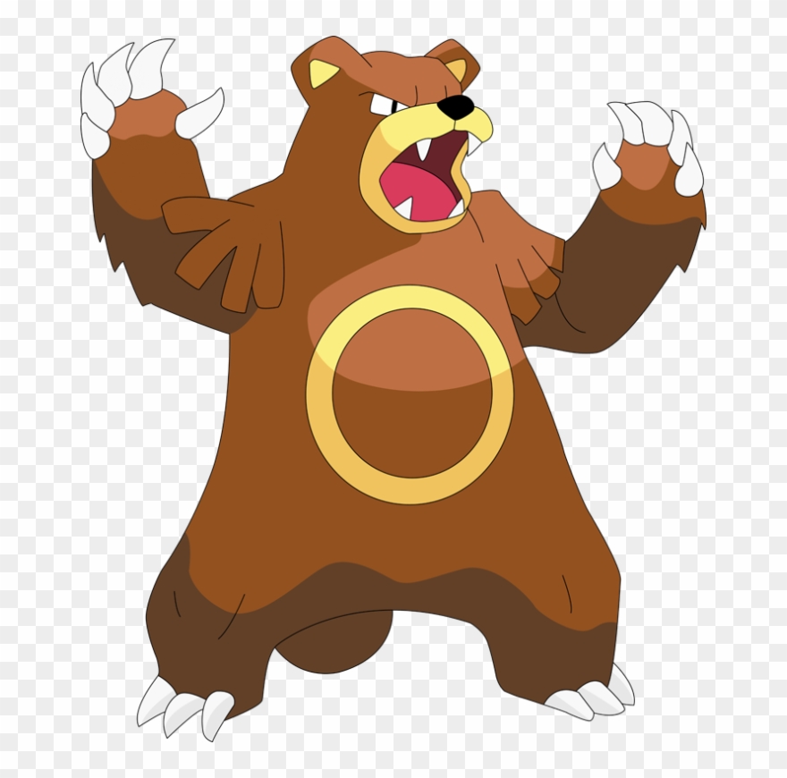Ursaring Png - Ursaring Pokemon Clipart