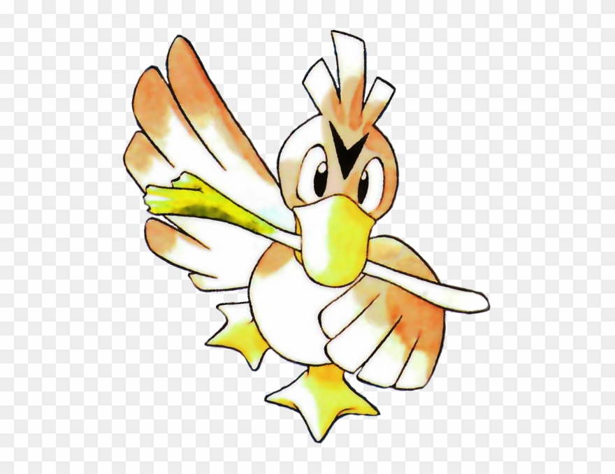 Farfetchd Clipart Clipground - Farfetch D Official Art - Png Download