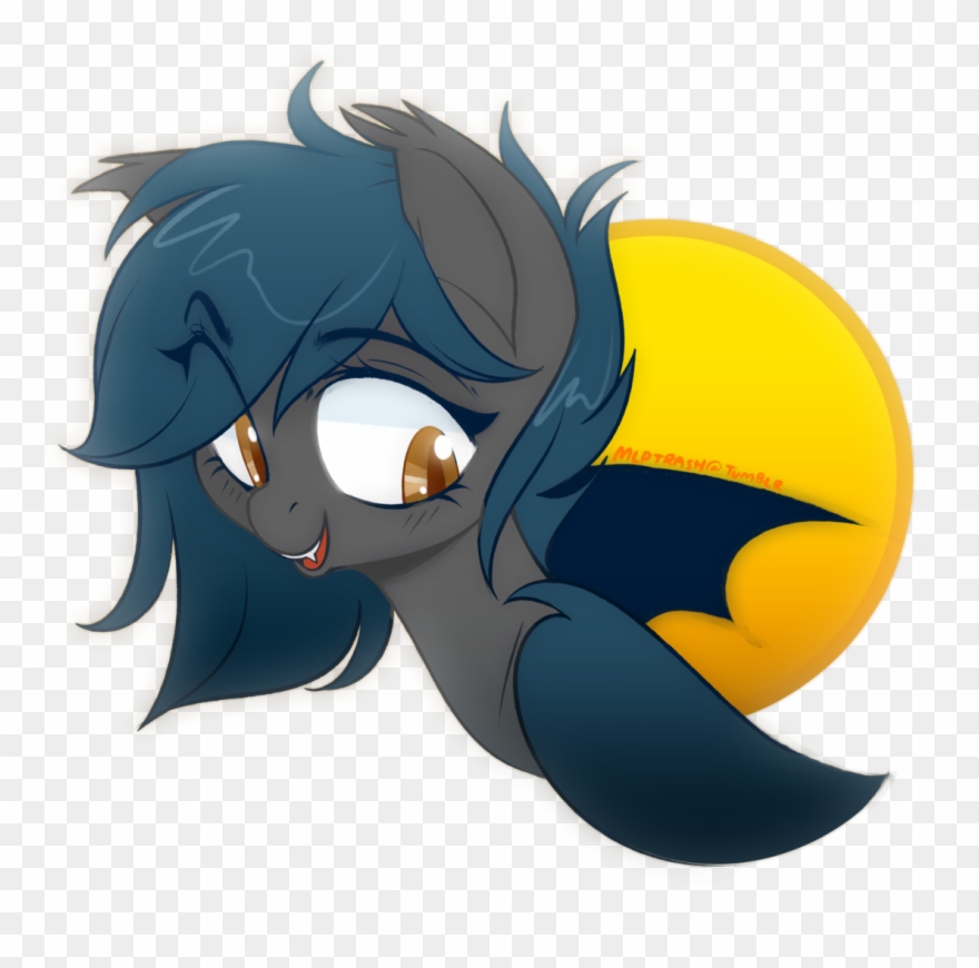 Artist Zombie Bat - Cartoon Clipart