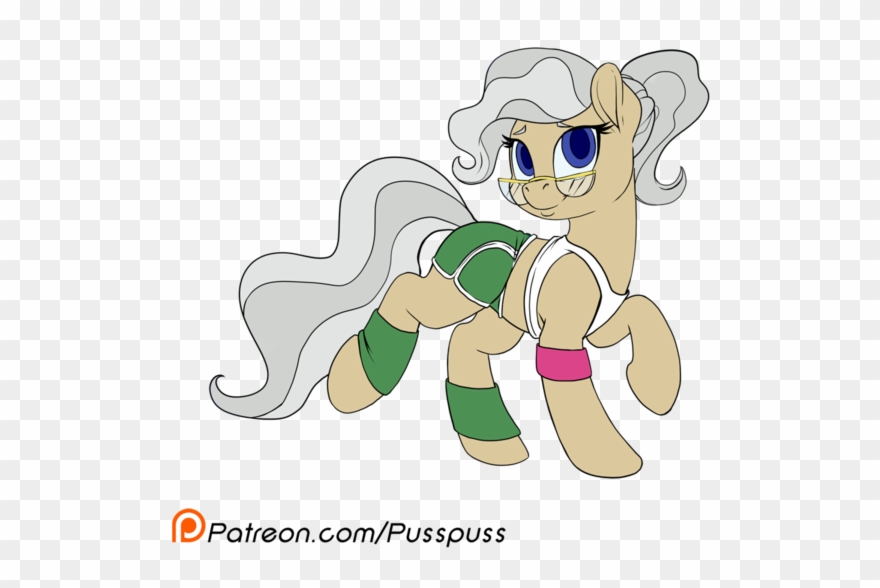 Pusspuss, Athletic Shorts, Clothes, Mayor Mare, Patreon, - Cartoon Clipart