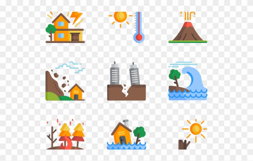 Disaster Clipart Natural Hazard - Png Download