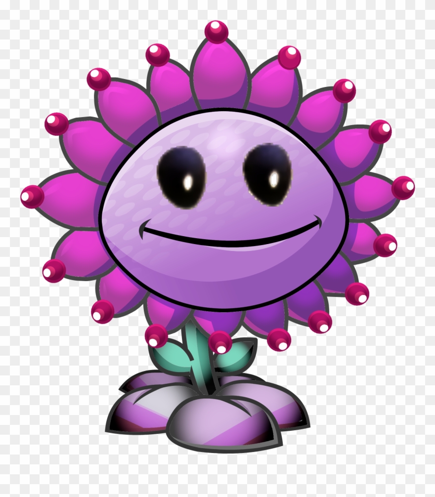 Alien Flower Retrobowser Clipart