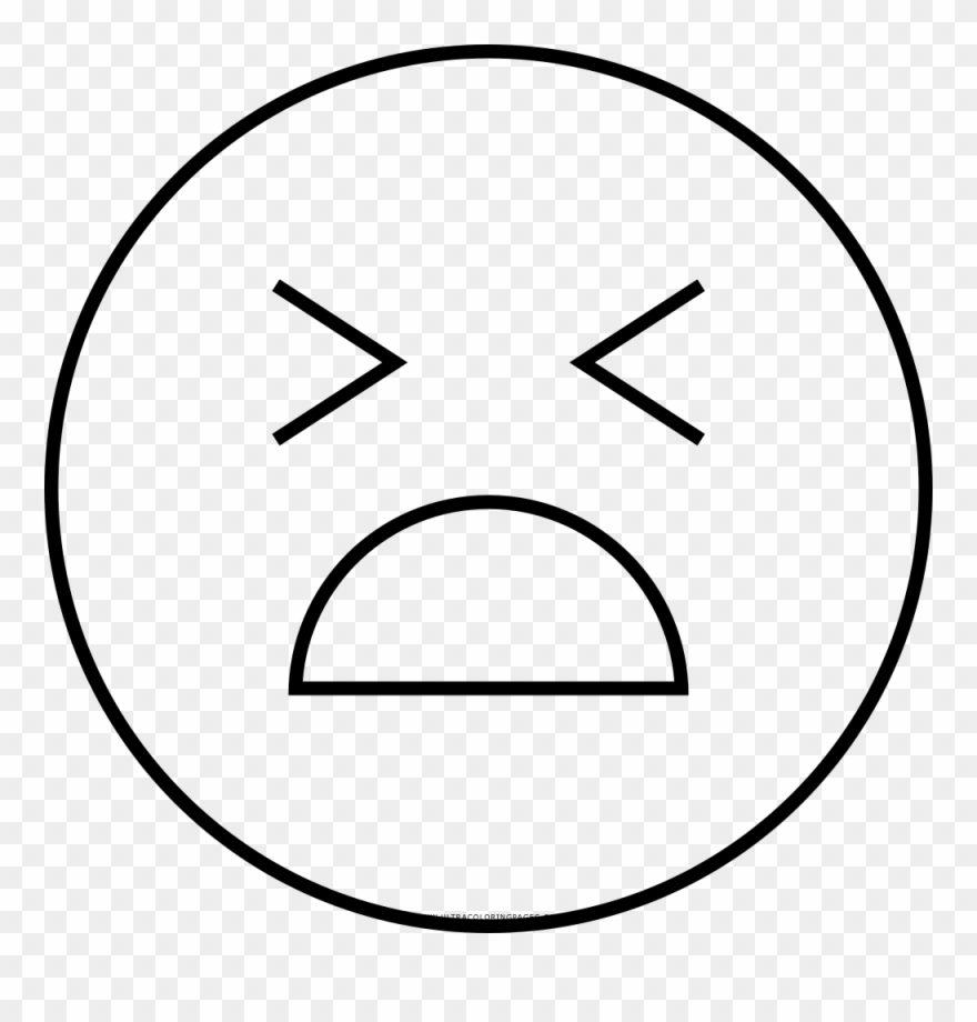 Crying Coloring Page Ultra Coloring Pages - Circle Clipart