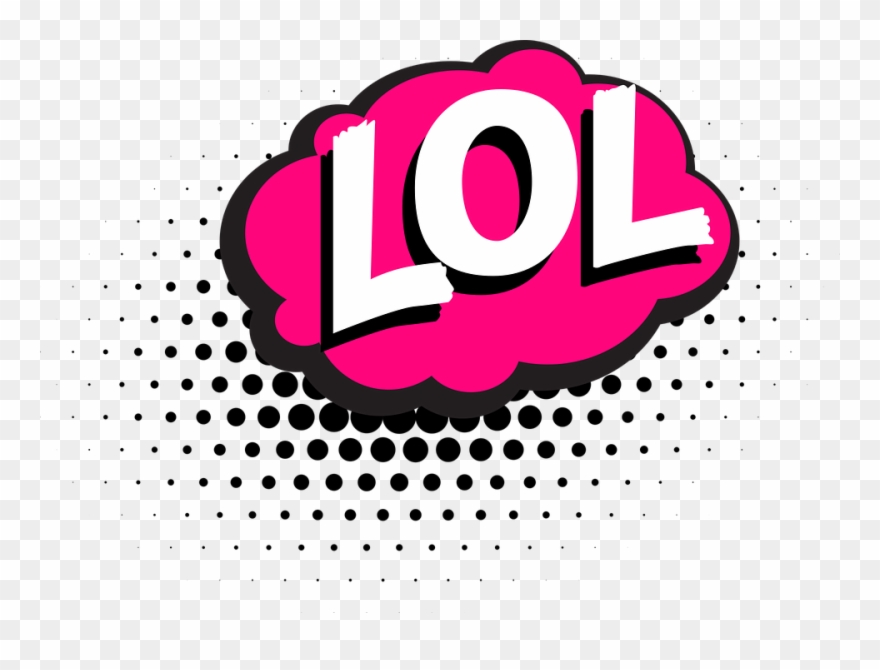 Lol Acronym Laugh Out Loud Laughing Funny - Graphic Design Clipart