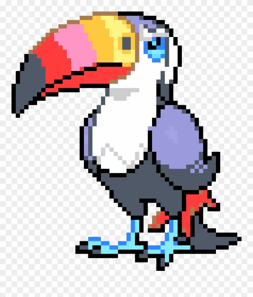 Toucannon - Toucannon Pixel Art Clipart