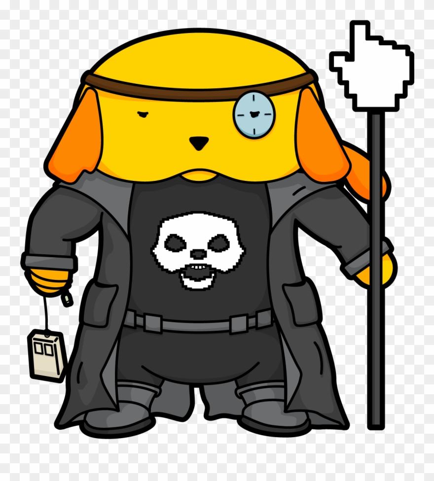 Pixel Pusher - Cartoon Clipart