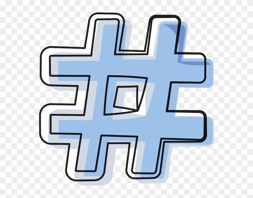 #hashtag Bringing Differences Together - Cross Clipart