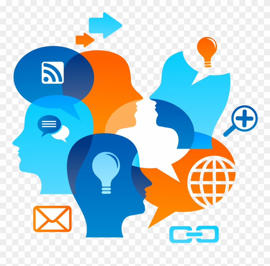 Discussion Forums - Social Media Engagement Icon Clipart