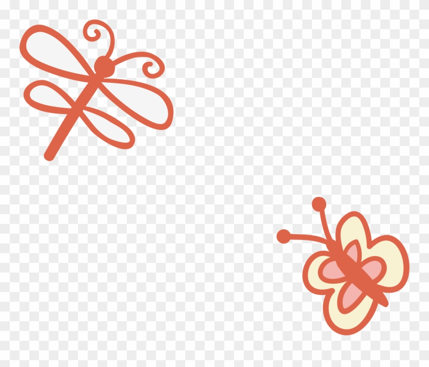 Dragonfly Clipart To Paint - Png Download