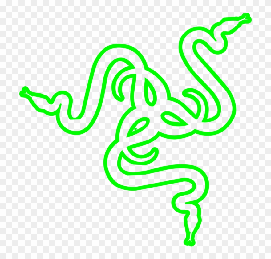 This Png File Is About Website Branding , Logo , Brand - Razer Logo Png Clipart