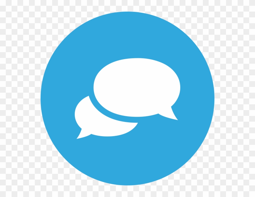 Social - Blue People Icon Png Clipart