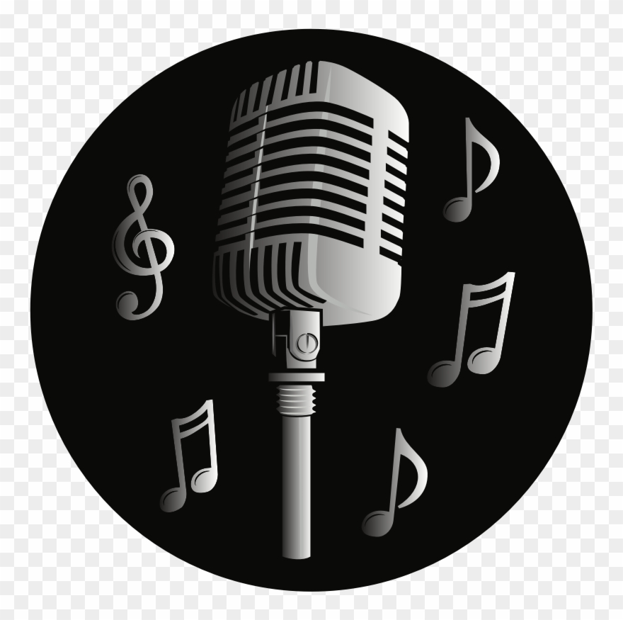 Medium Image - Microphone Logo Clipart