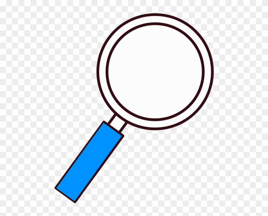 Magnifying Glass With Color - Circle Clipart