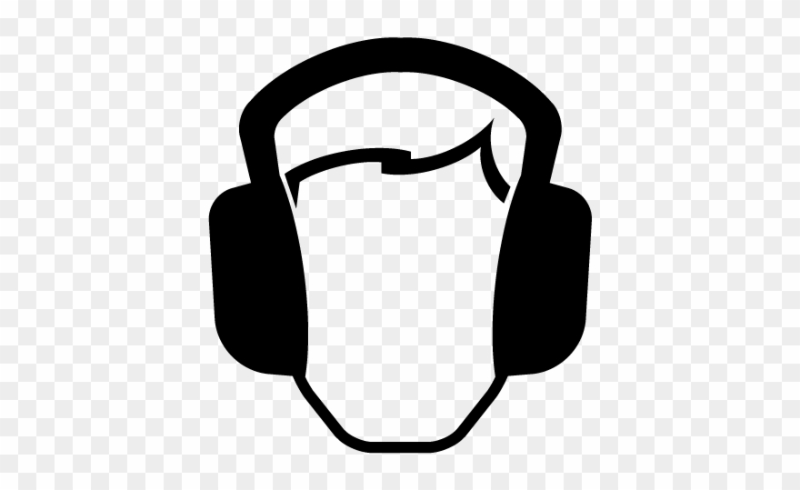 Earmuff - Danger Hearing Protection Required Clipart