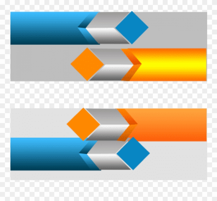 Free Png Download Web Banner Png Images Background - Banner 3d Png Clipart