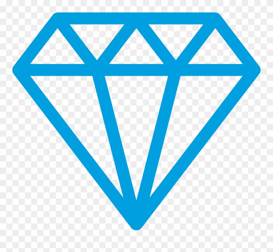 A System You Can Rely On - Gem Symbol Black Clipart