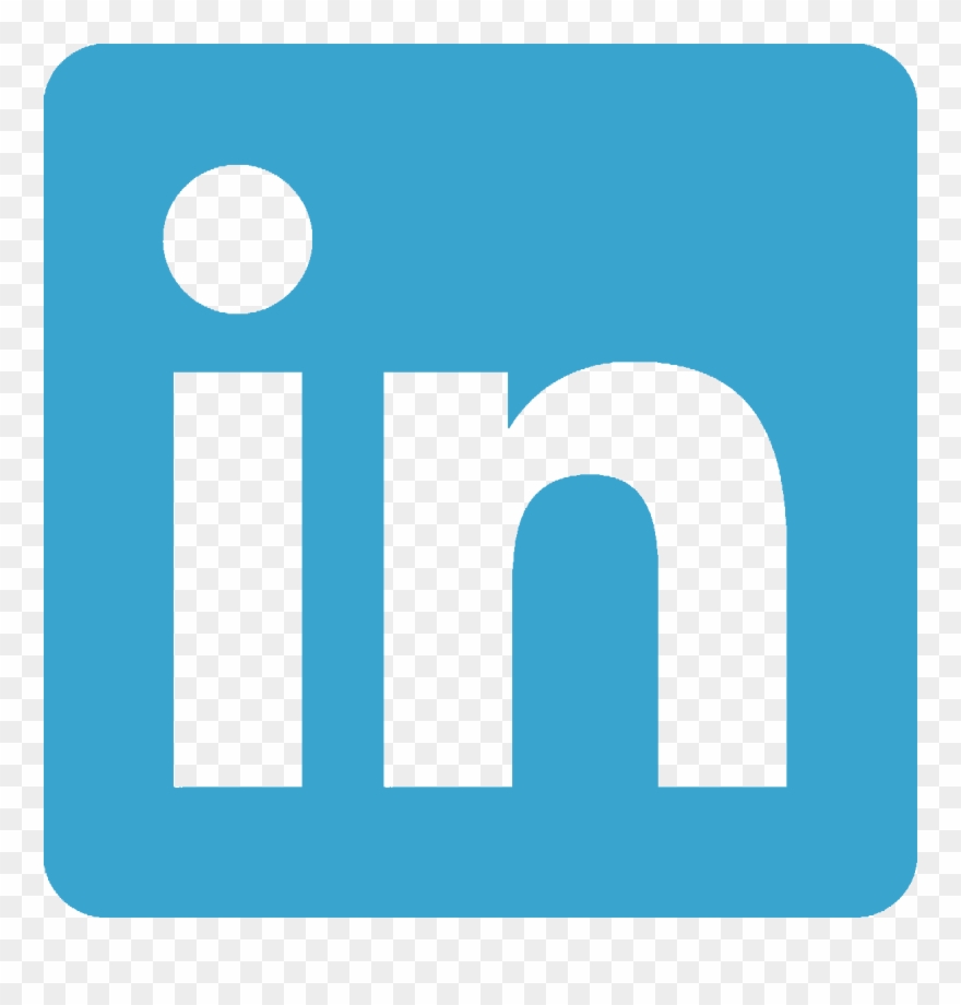 Connect With Us - Linkedin App Logo Png Clipart