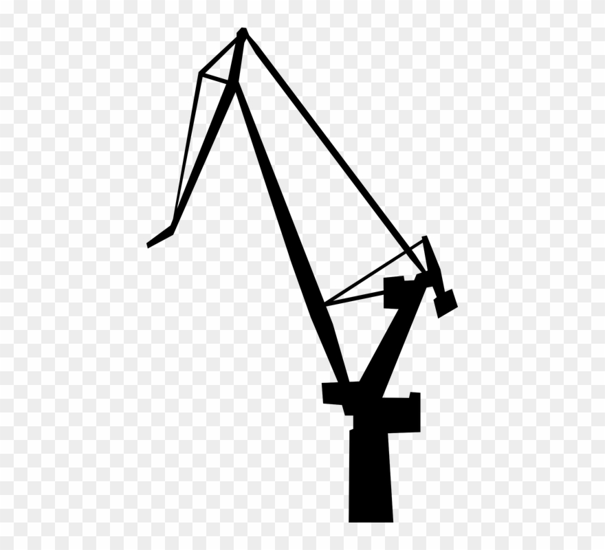 Crane, Port, Shipbuilding, Shipbuilding Crane, Shipyard - Shipbuilding Clipart - Png Download